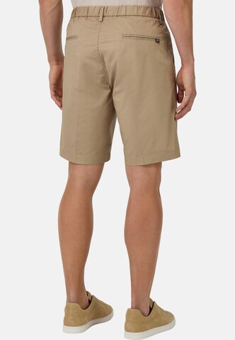 Regular Pantalon à plis Boggi Milano en gris