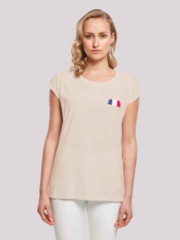 F4NT4STIC Shirt in Beige: front