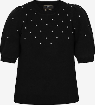 juoda faina Megztinis: priekis