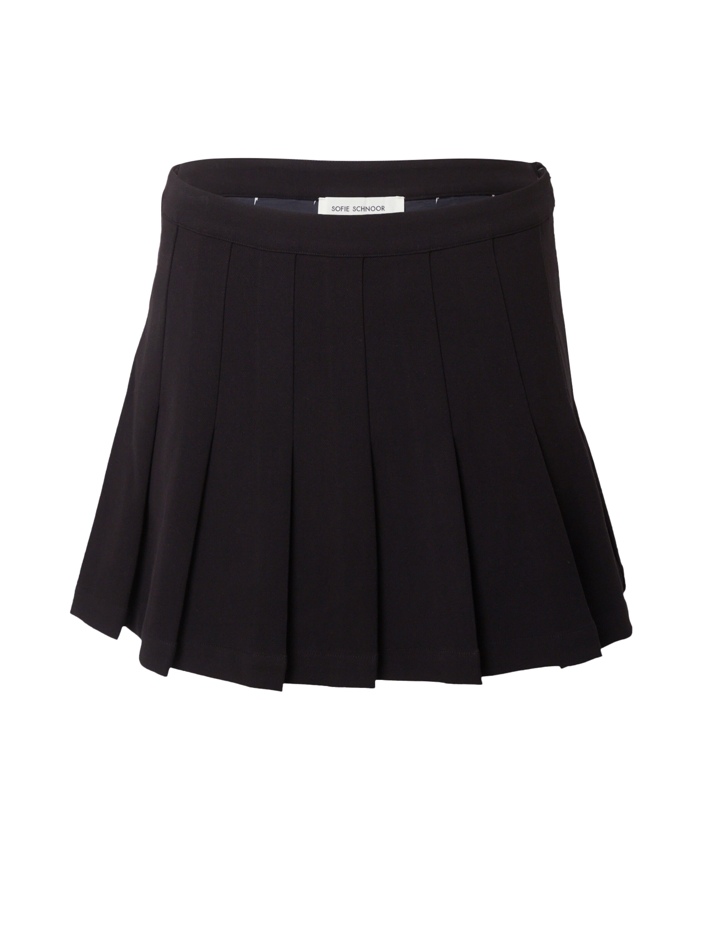 Sofie Schnoor - Falda en negro: frente