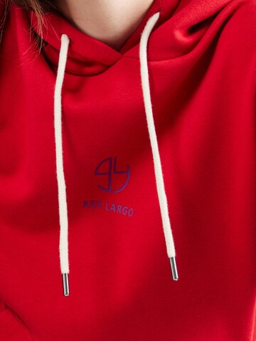 Sweat-shirt Key Largo en rouge