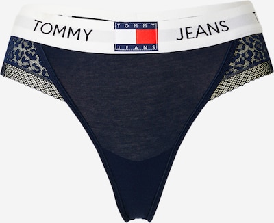 Tommy Jeans Стринг в нейви синьо / нощно синьо / червено / бяло, Преглед на продукта