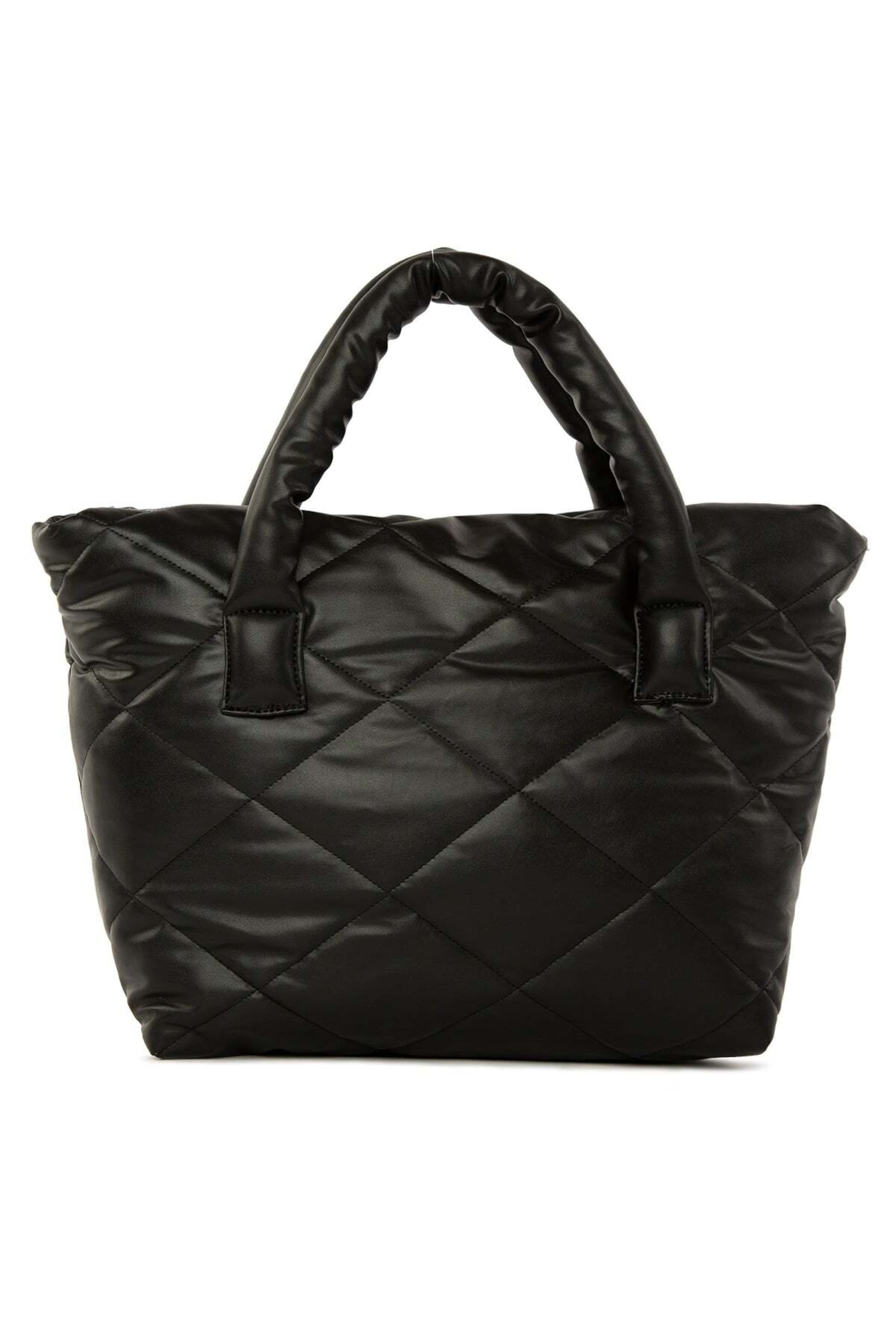 Bagmori Shopper in Schwarz: Vorderseite