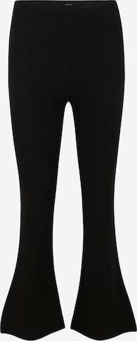 Vero Moda Petite Flared Pants 'ROSA' in Black: front