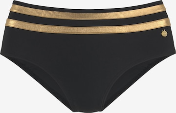 LASCANA Bikini Bottoms 'Elodie' in Black: front