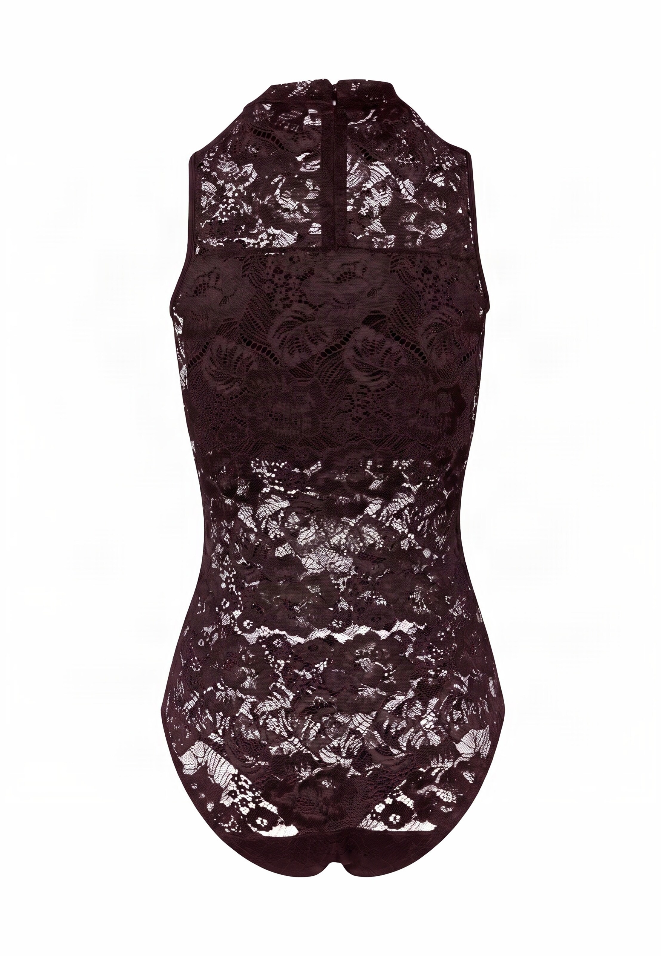 Urban Classics Shirt bodysuit in Purple: back