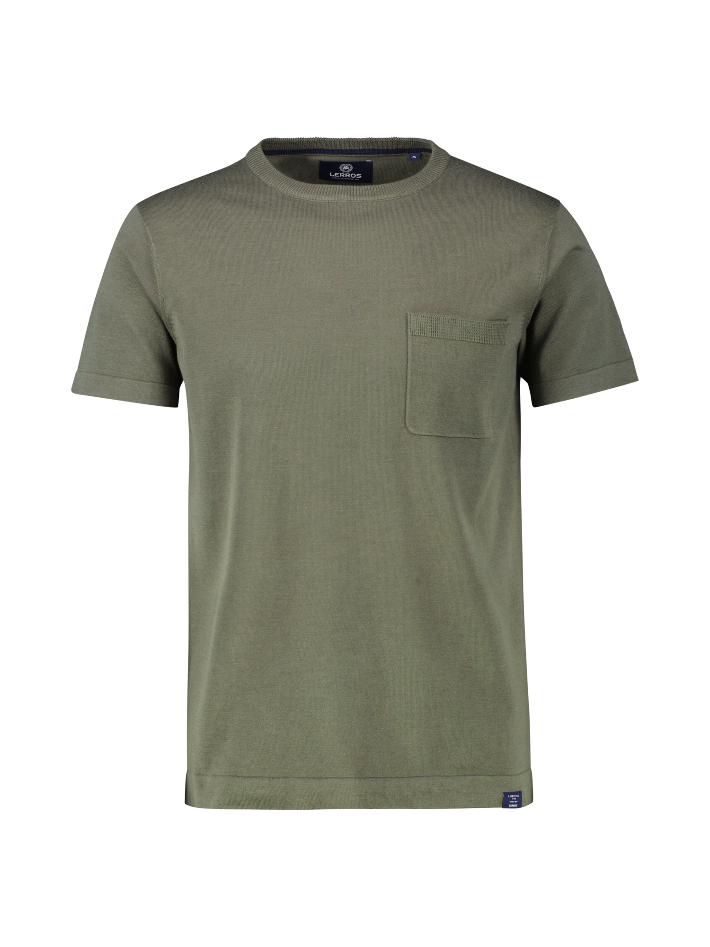 T-Shirt LERROS en vert : devant
