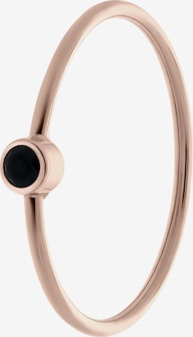 Lucardi Ring 'Klassisch' in Pink: front