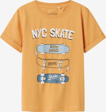 T-Shirt 'NMMVux' NAME IT en orange : devant