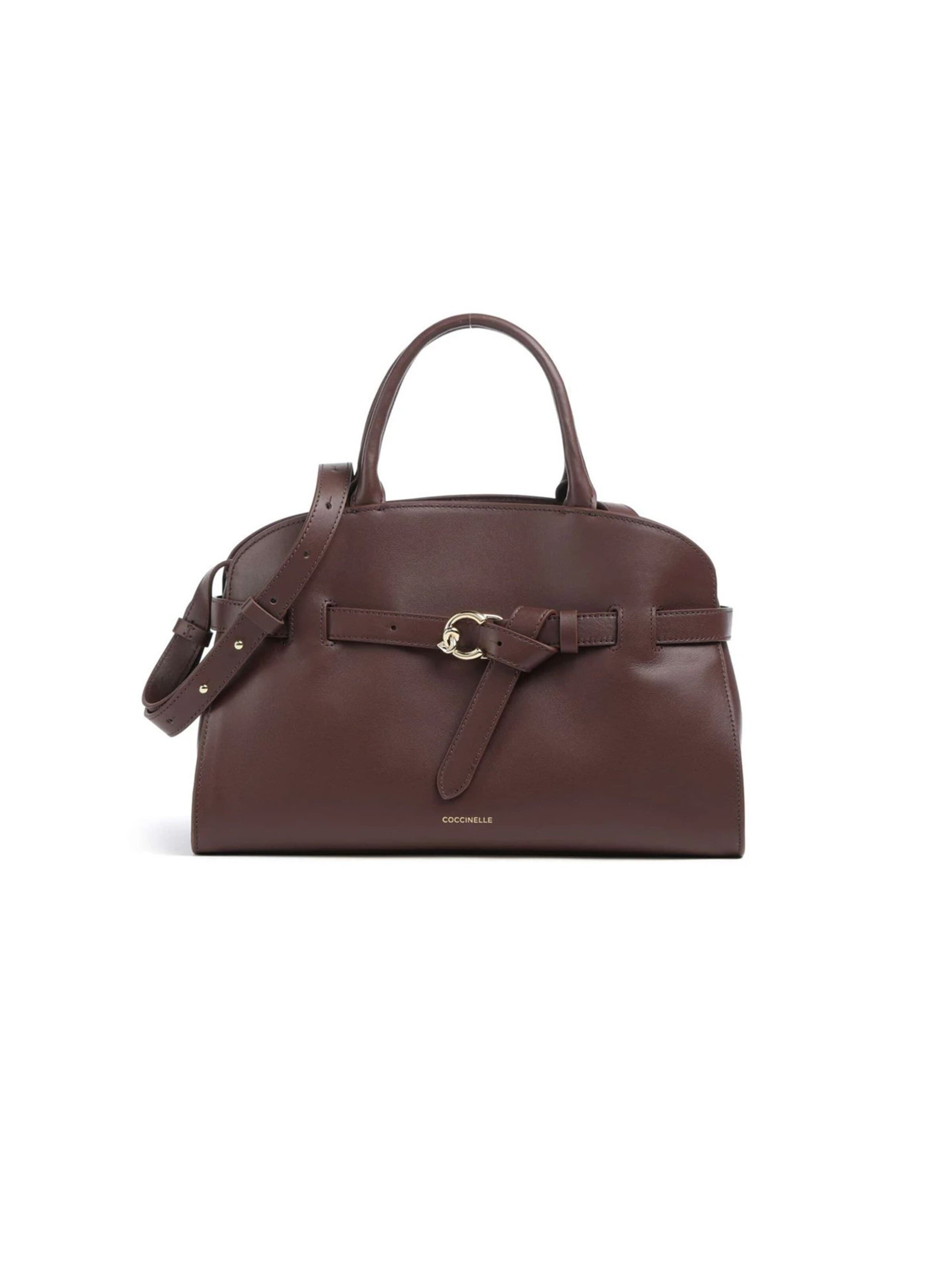 Borsa a mano 'Sabine Handbag' di Coccinelle in marrone: frontale