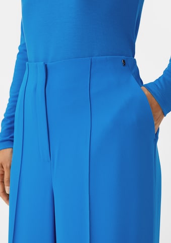 COMMA Wide Leg Hose in Blau