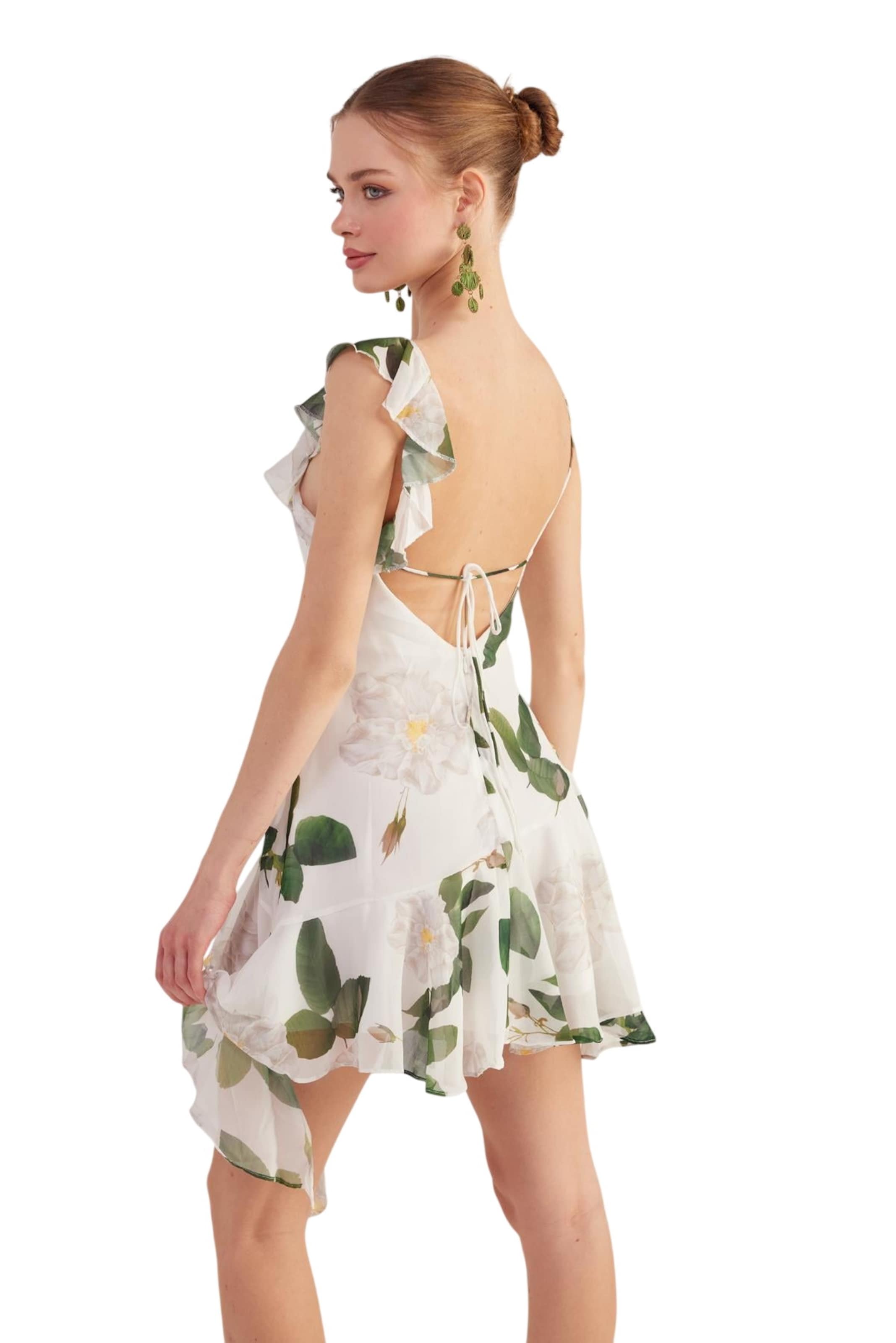HOLLY LOLLY Kleid in Weiß