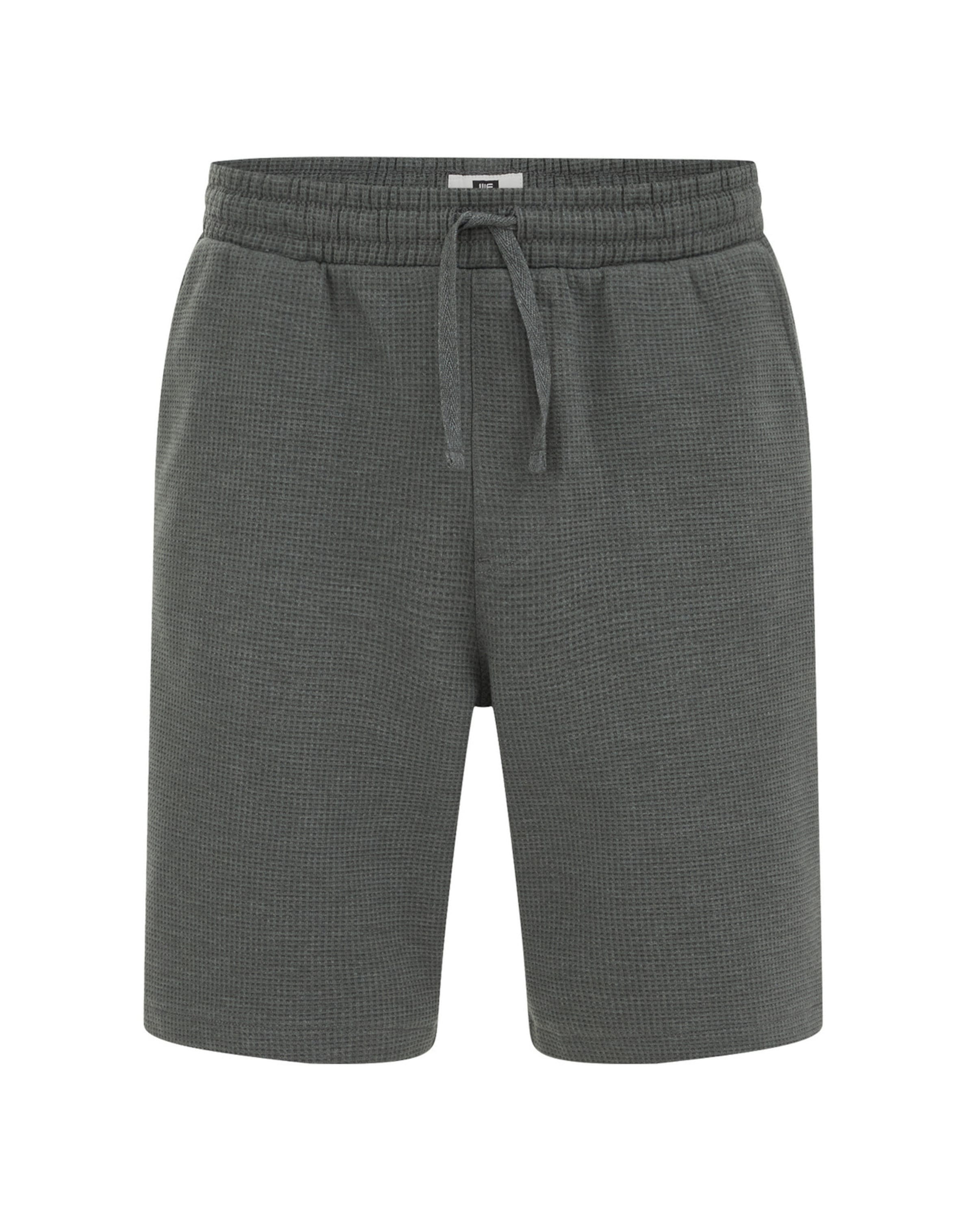 WE Fashion Свободный крой Штаны в Зеленый: спереди