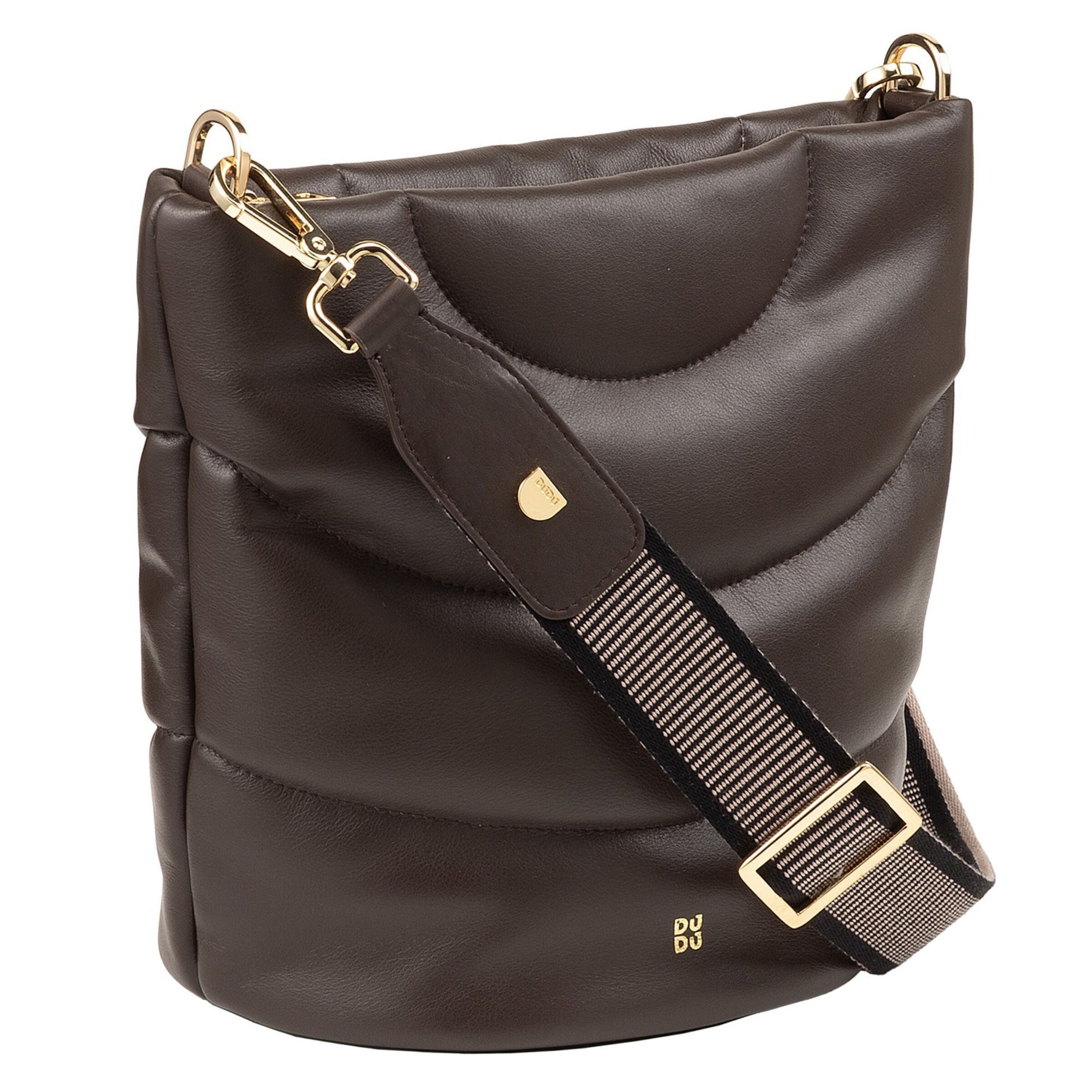 DuDu Shoulder Bag 'Barbara' in Brown