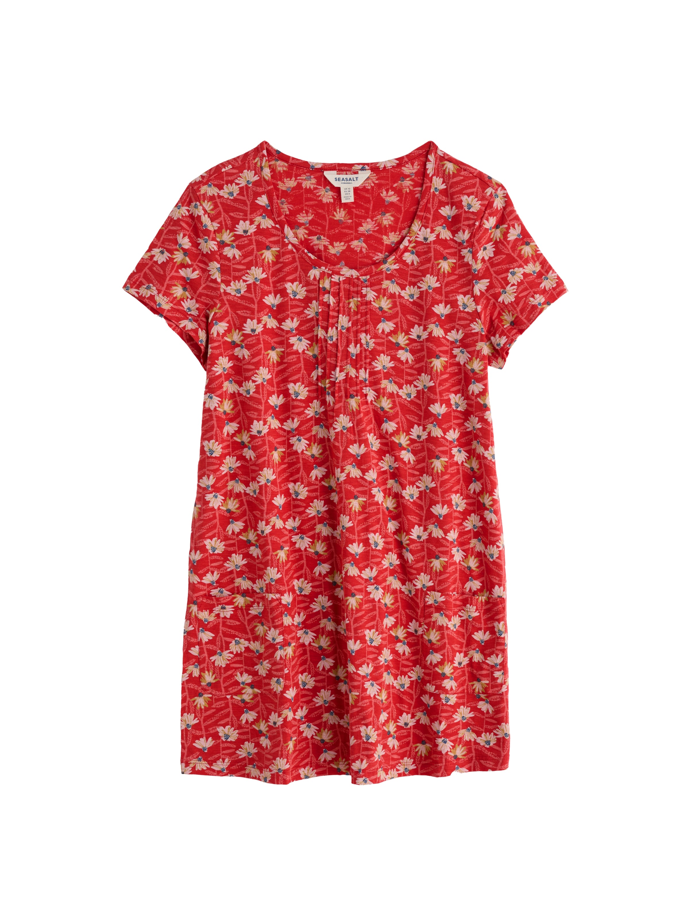 Tunique 'Buzy Lizzy' Seasalt Cornwall en rouge : devant