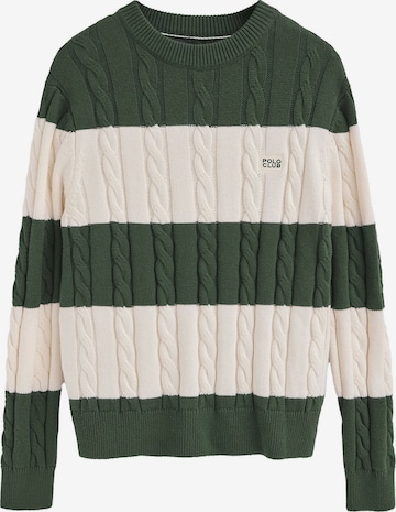 Polo Club Sweater in Green: front
