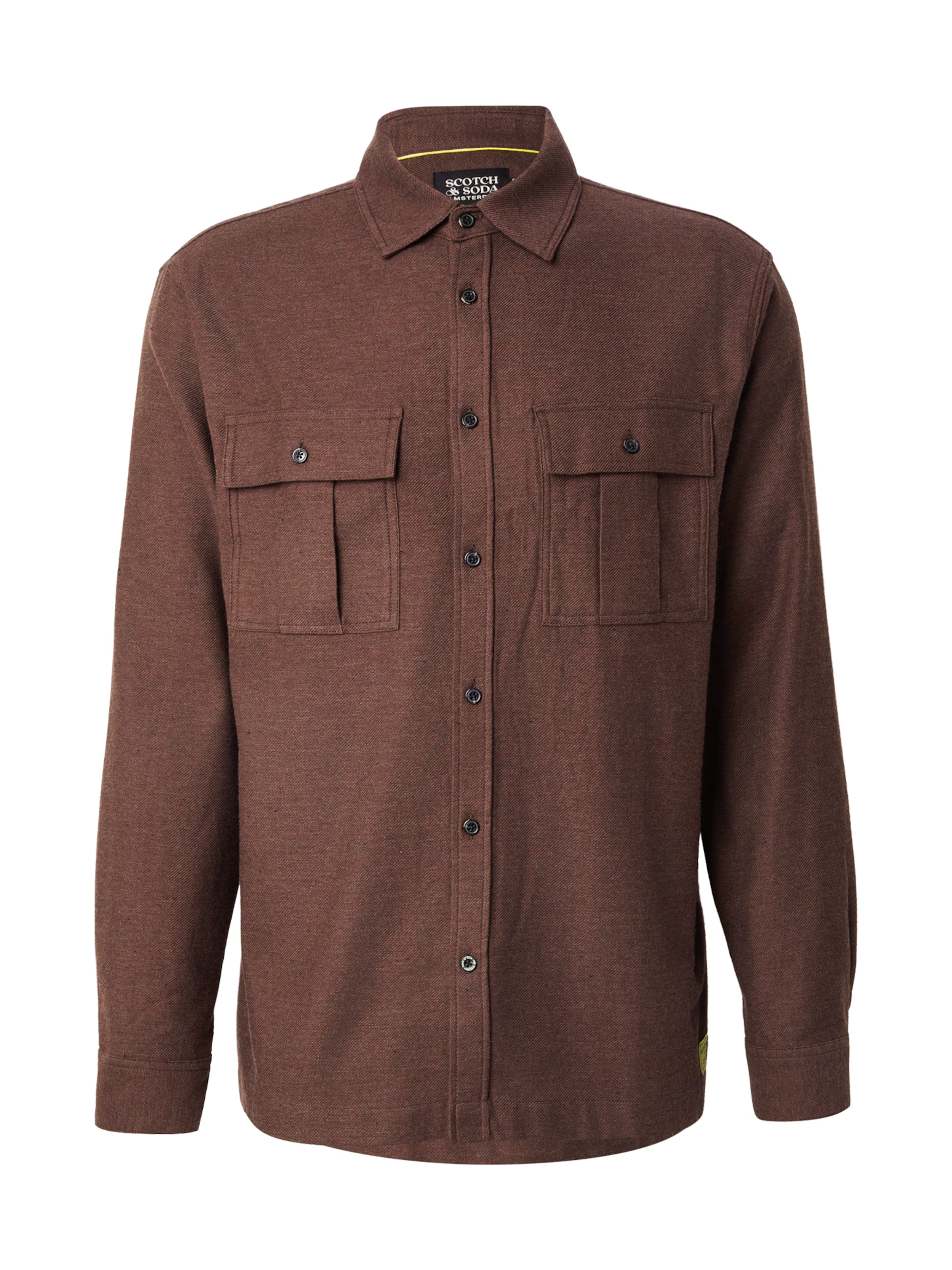 Camicia di SCOTCH & SODA in marrone: frontale
