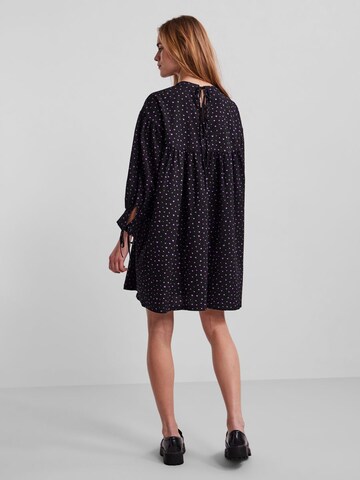 PIECES Shirt Dress 'Sille' in Black