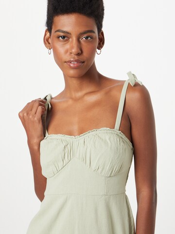 HOLLISTER Summer Dress in Green