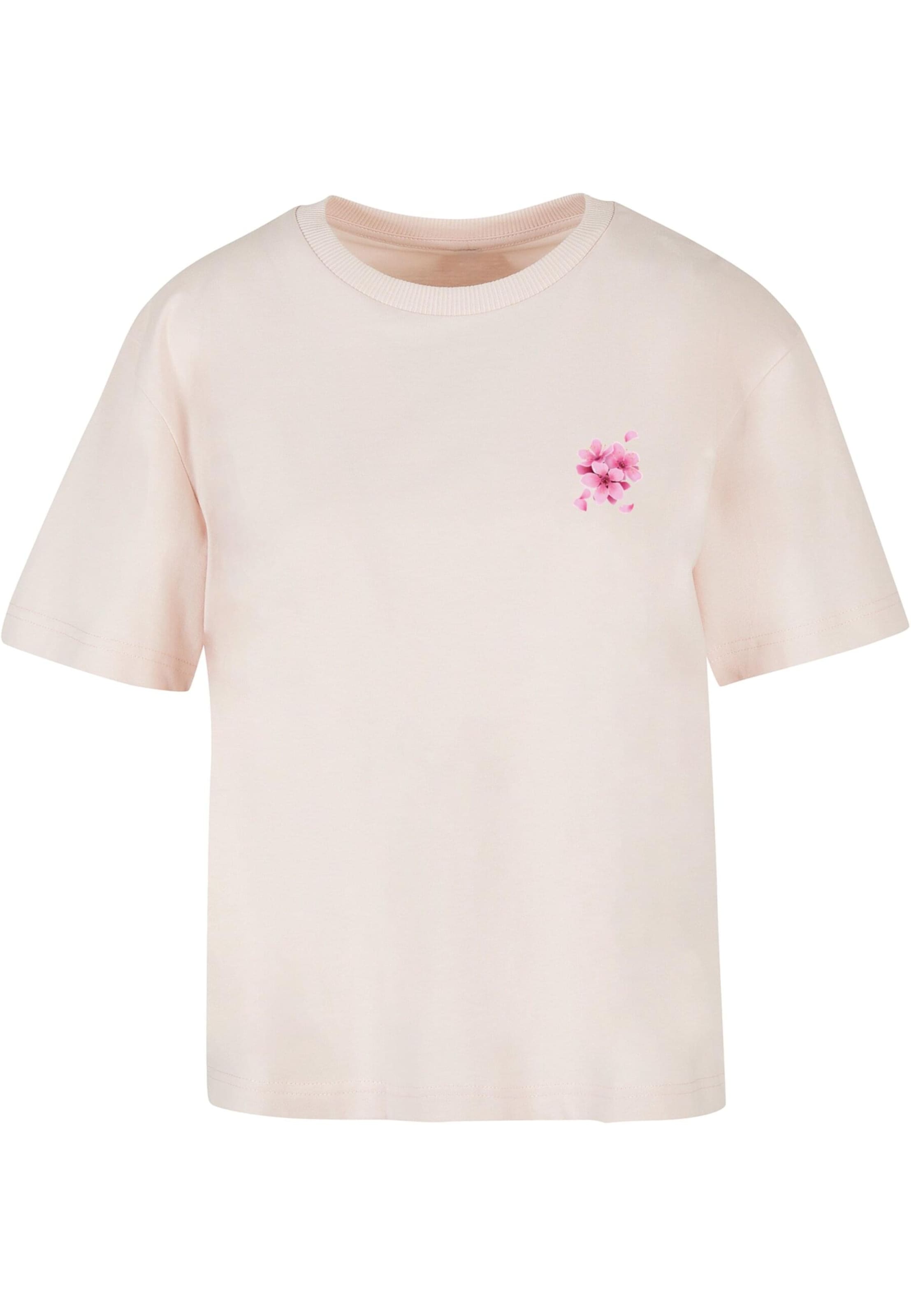 T-shirt 'Self Love Club' Mister Tee en rose : devant