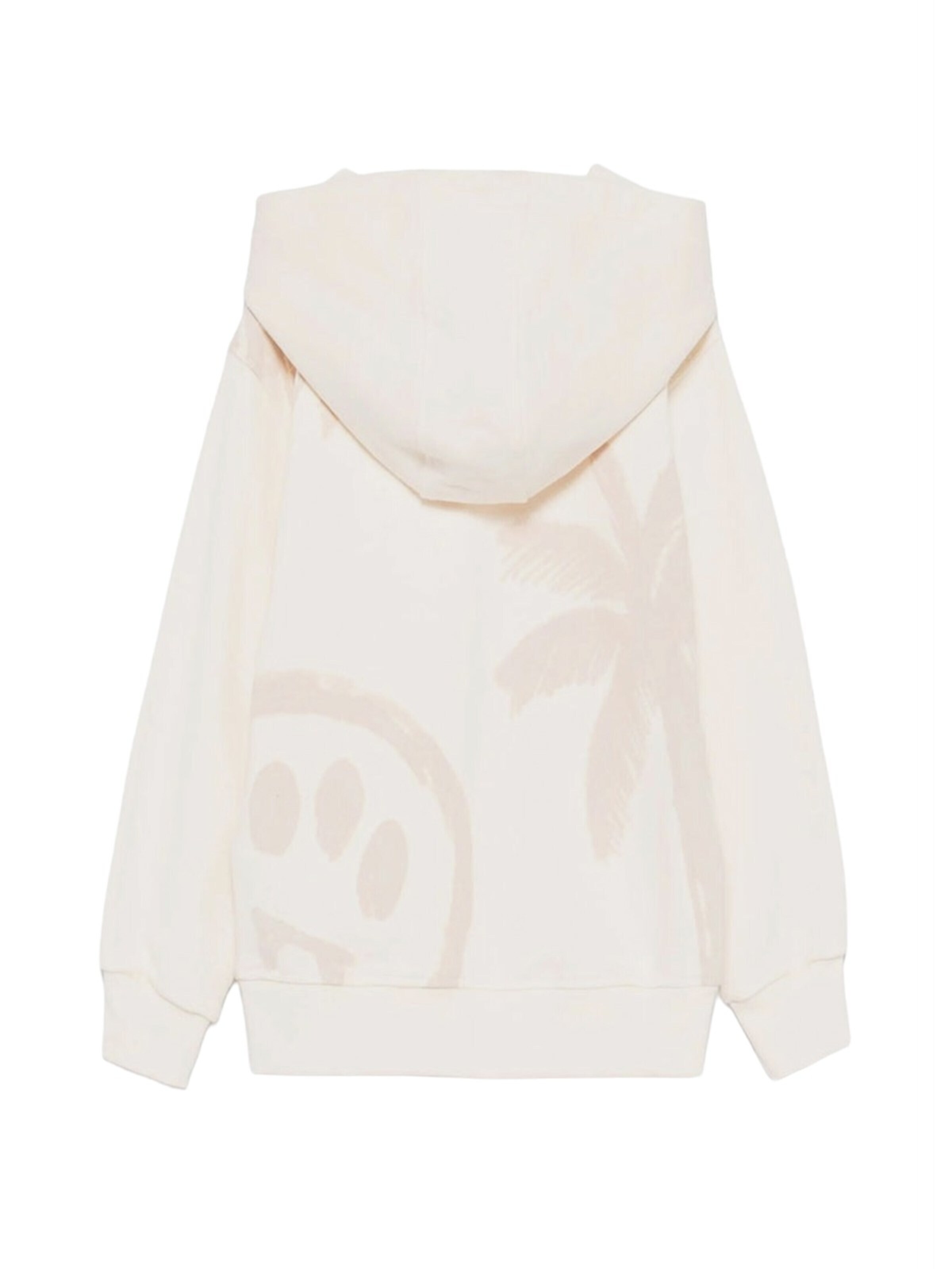 Felpa 'Felpa cappuccio crema unisex' di BARROW in beige