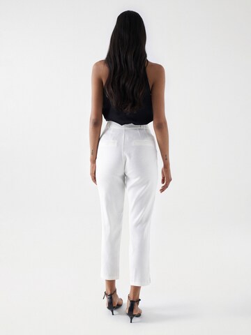 Salsa Jeans Slimfit Chinohose 'Slim' in Weiß