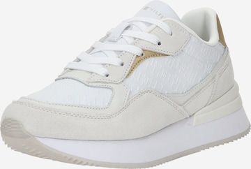 Baskets basses 'LUX' TOMMY HILFIGER en blanc : devant