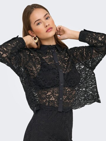 ONLY Bluse 'ONLJILLI' in Schwarz