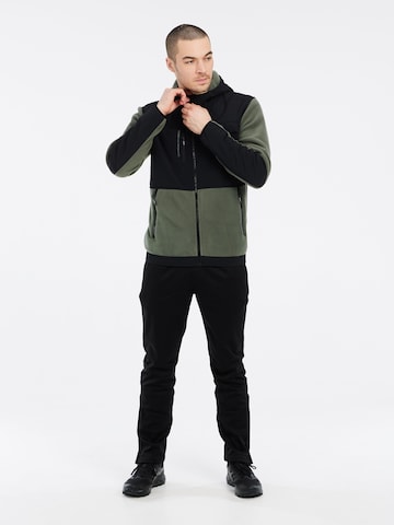 PROTEST Fleece jas 'PRTGRID' in Groen