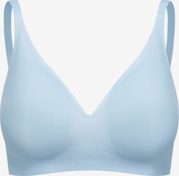 cfab Bra 'Air Sense Light Push Up Bralette' in Blue: front