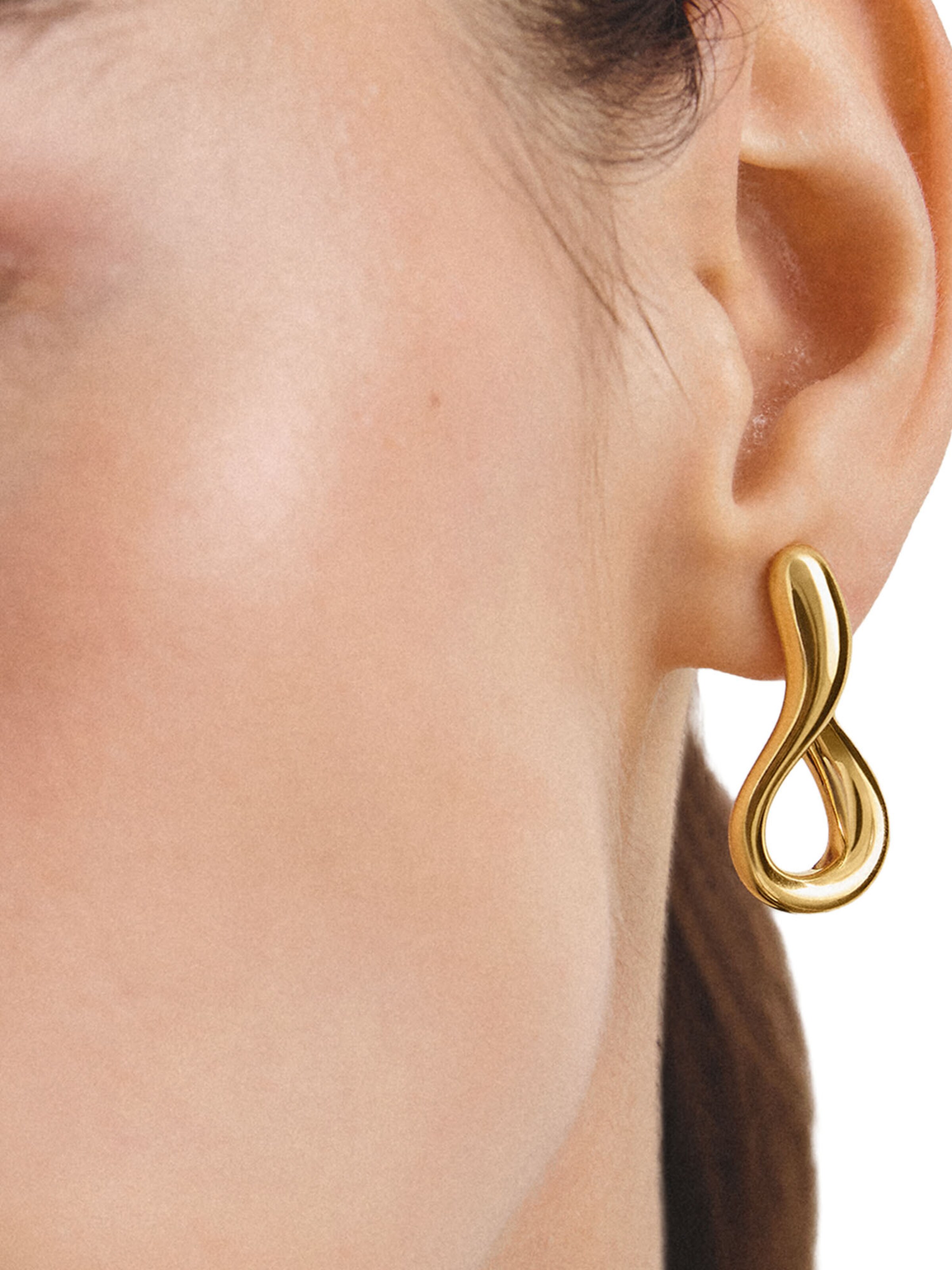 Thomas Sabo Earrings in Gold: front