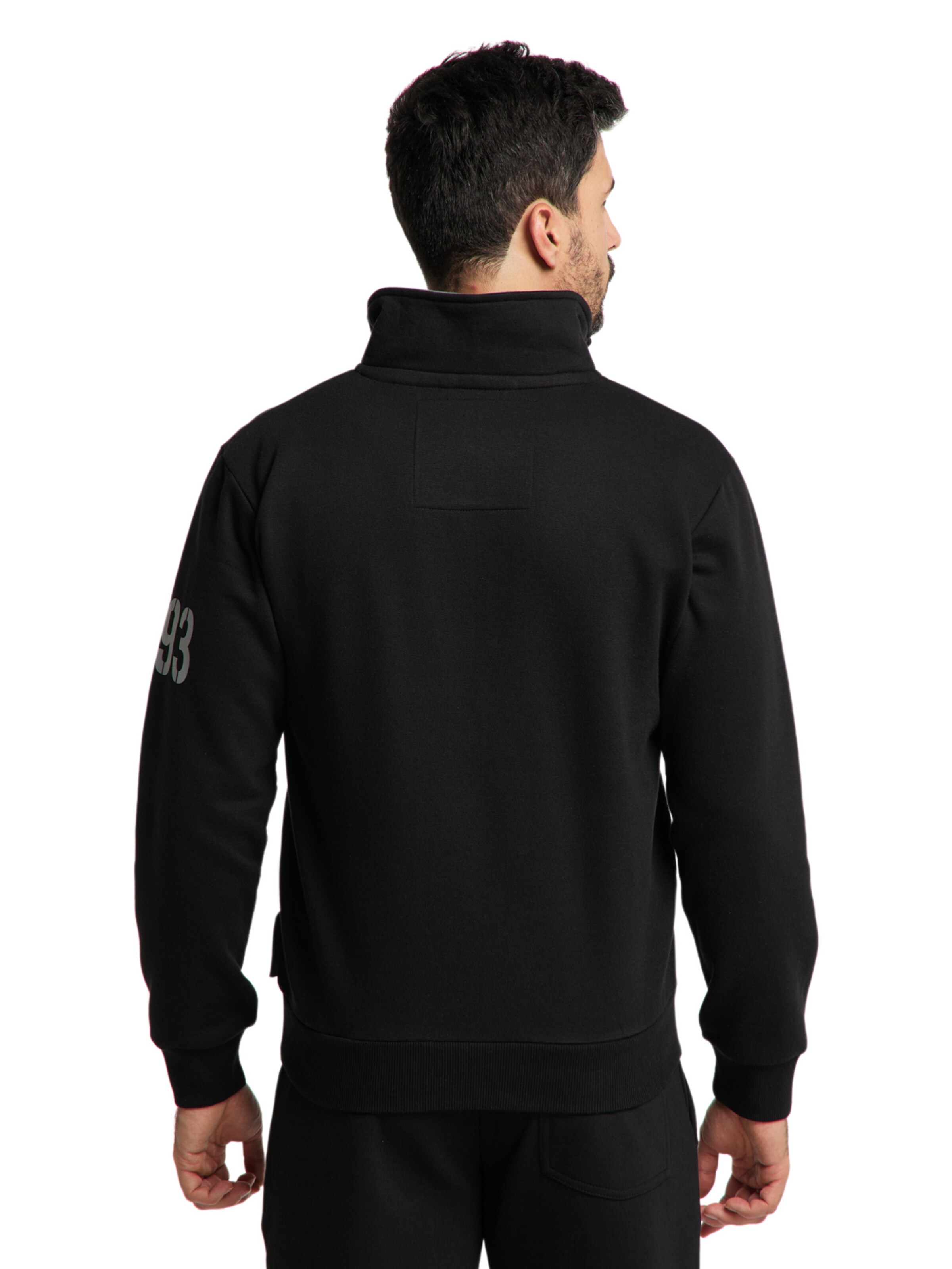 Bruno Banani Sweatshirt 'Andrews' in Black