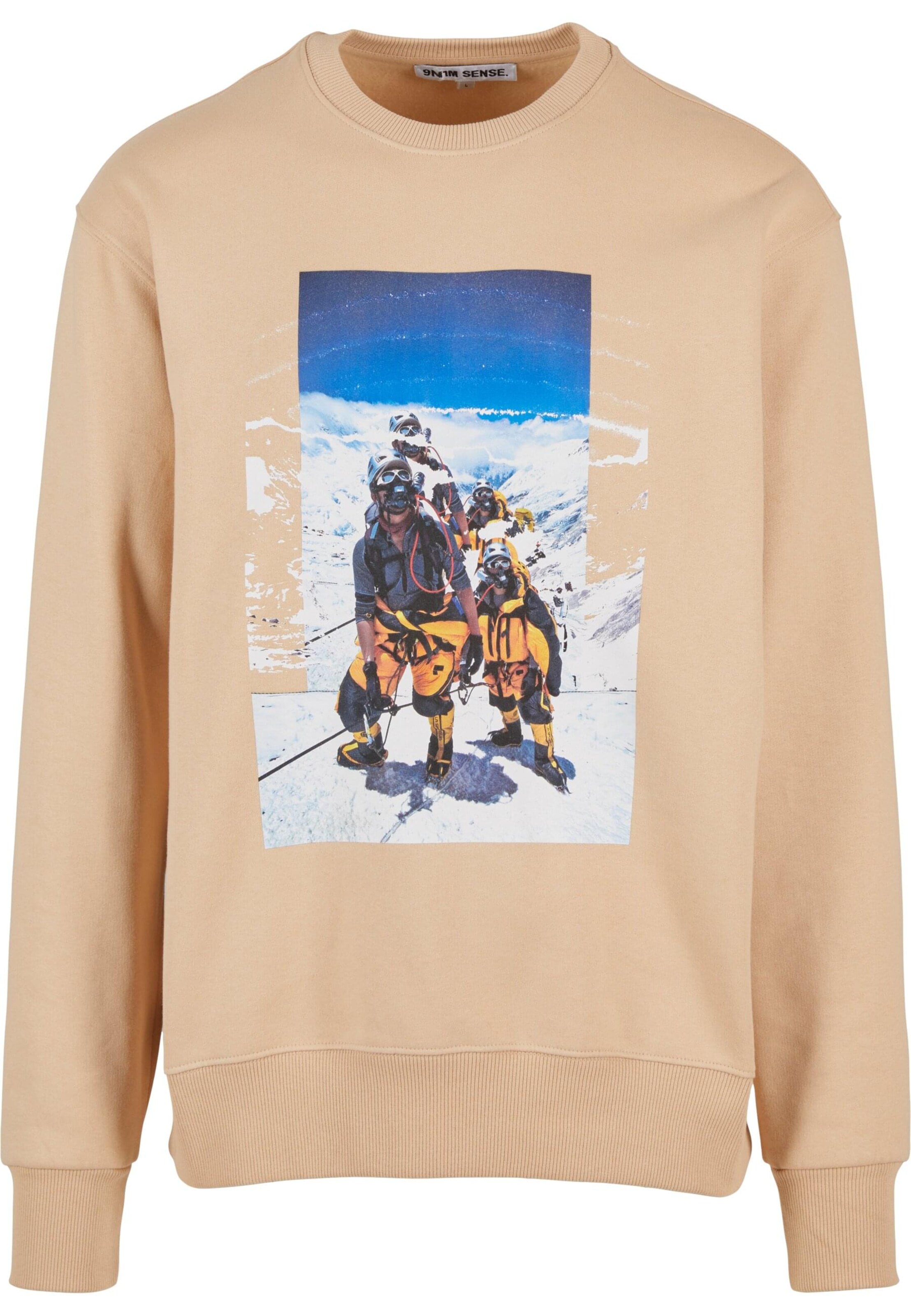 9N1M SENSE Sweatshirt in Beige: front