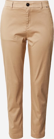 BOSS Slim fit Chino Pants 'Tachini' in Beige: front