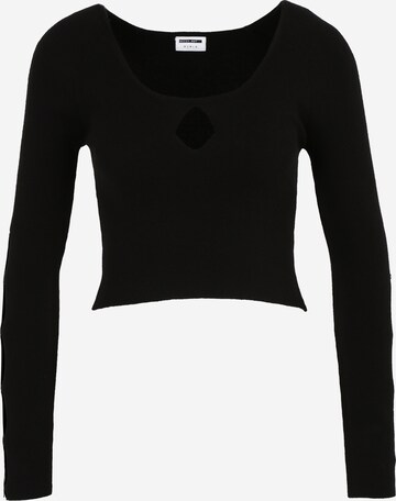 Noisy May Petite Pullover 'ORLA' in Schwarz: predná strana