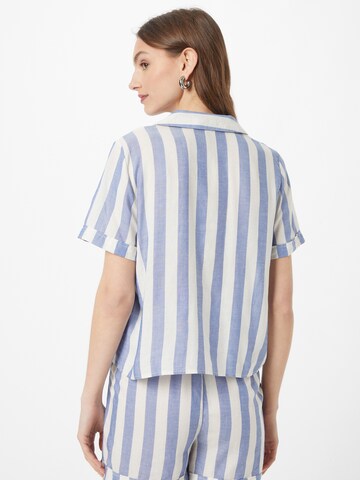 VERO MODA Blouse in Blauw