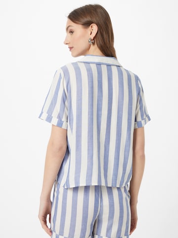 VERO MODA Bluse in Blau