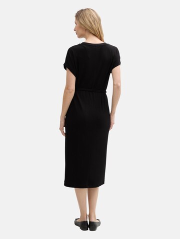 TOM TAILOR Jurk in Zwart