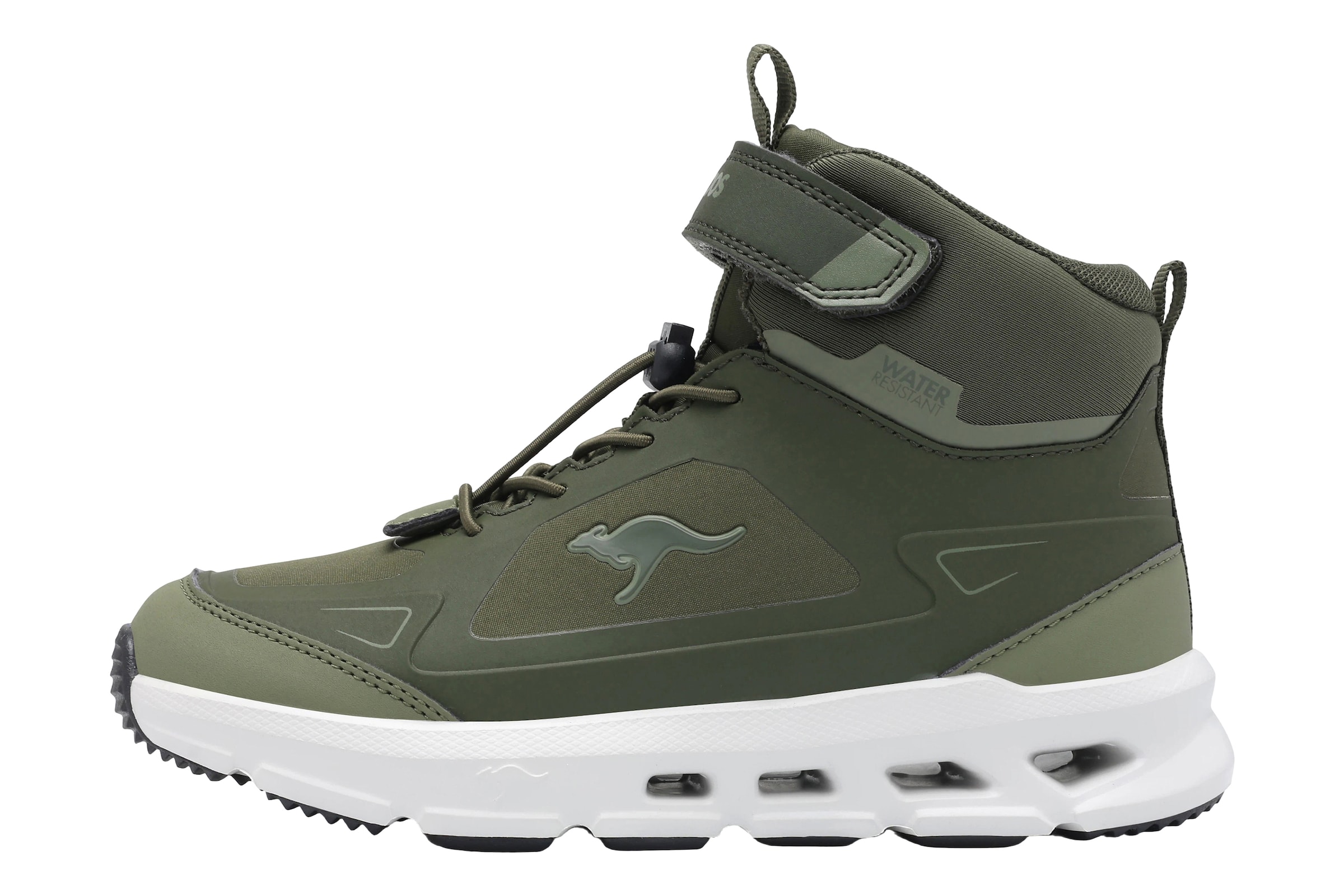 Sneaker 'Krass' di KangaROOS in verde