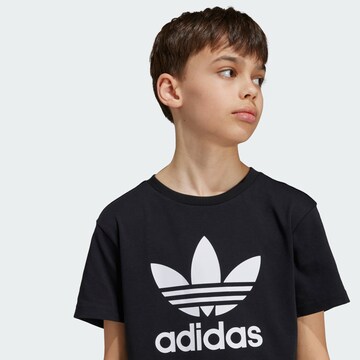 Maglietta 'Trefoil' di ADIDAS ORIGINALS in nero