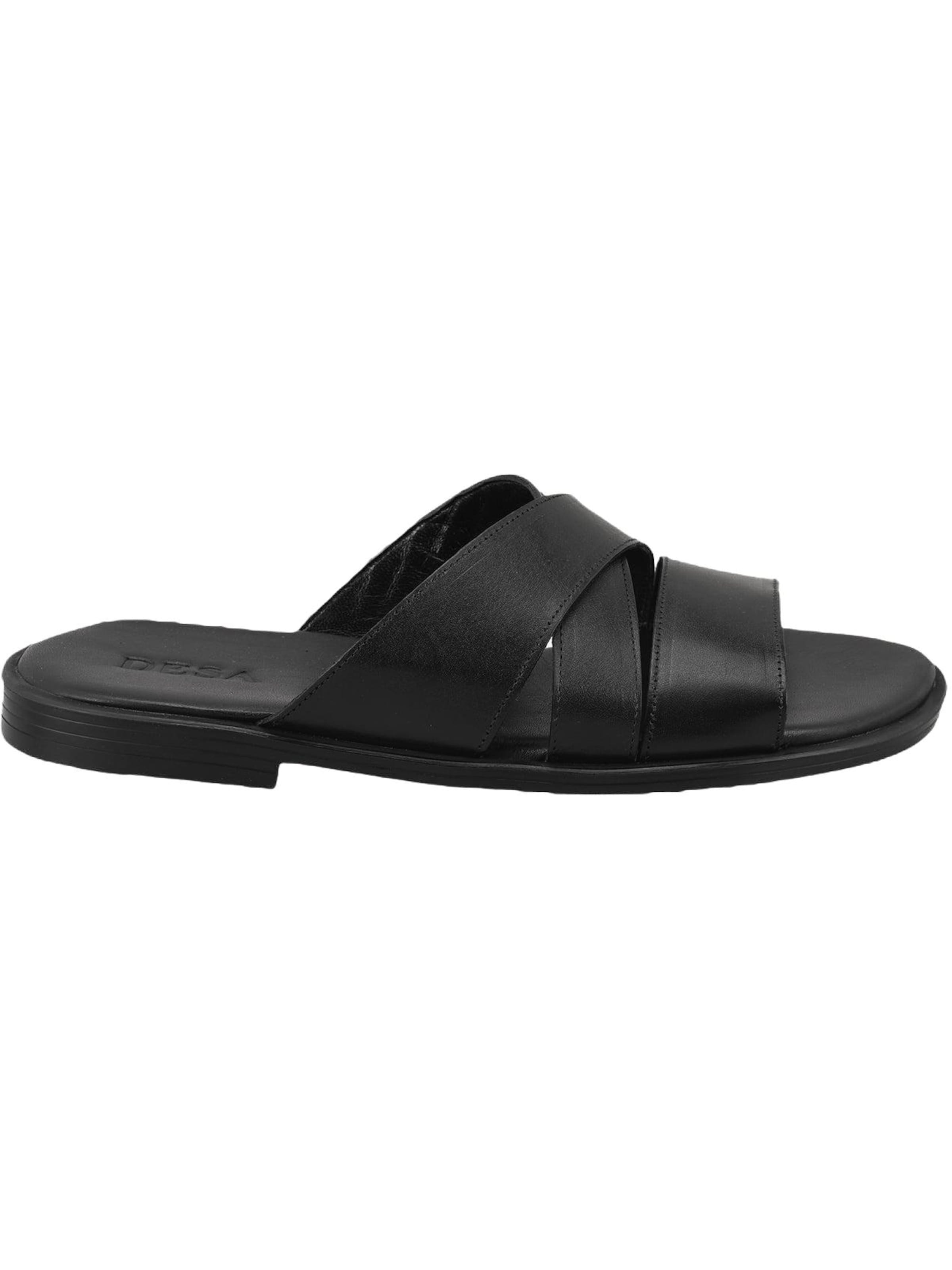 Desa Slipper 'Hausschuhe' in Black: front