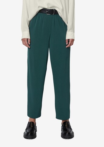 Loosefit Pantalon Marc O'Polo en vert : devant