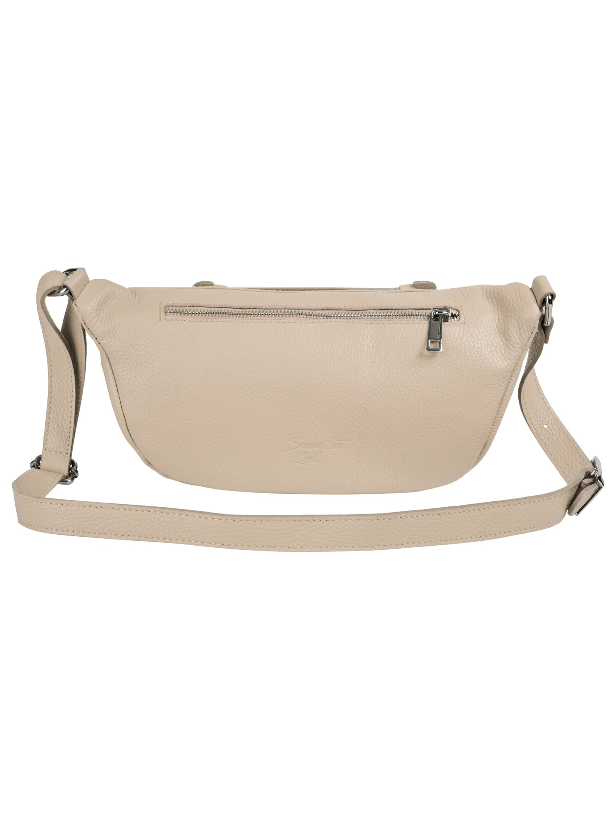 Samantha Look Fanny Pack in Beige