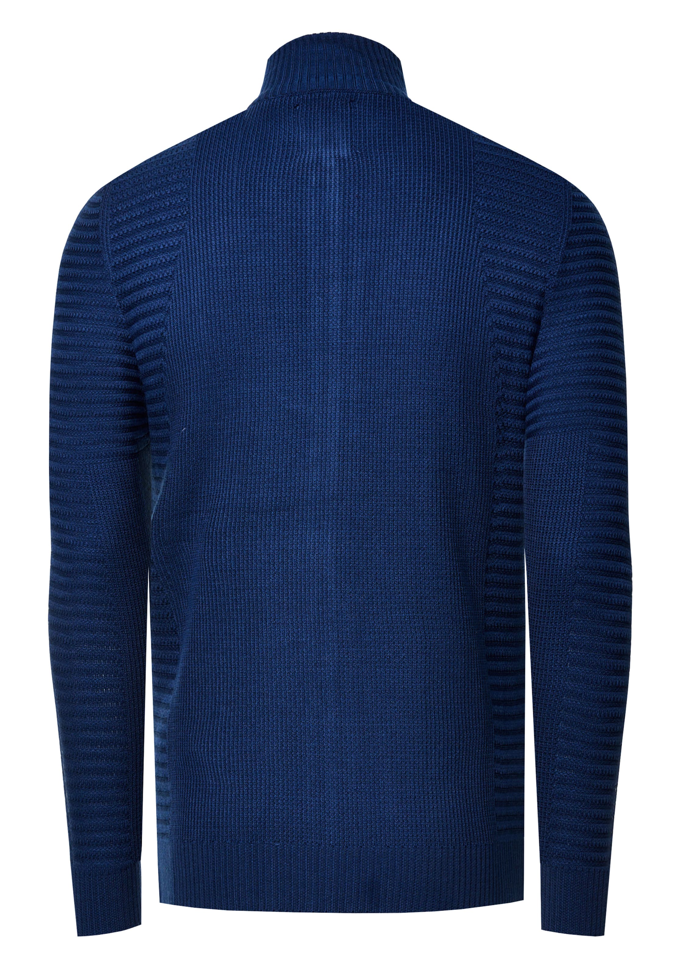 Rusty Neal Gebreid vest in Blauw