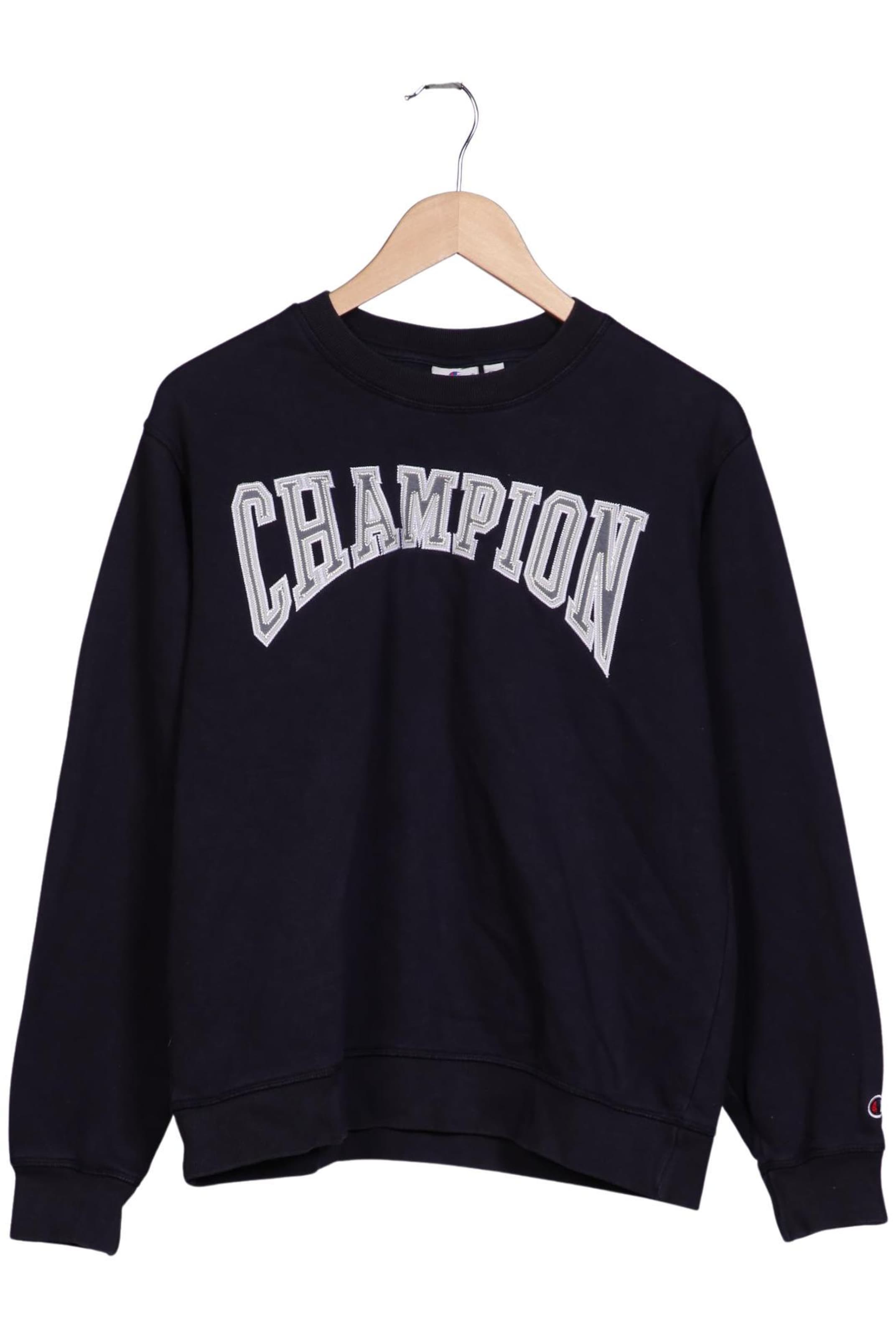 Champion Authentic Athletic Apparel Sweatshirt & Zip-Up Hoodie in M in Blue: front