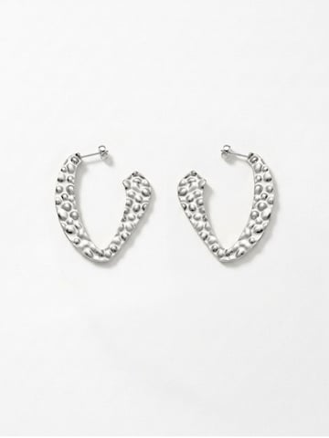 DNSK Copenhagen Earrings 'RAGNA' in Silver: front
