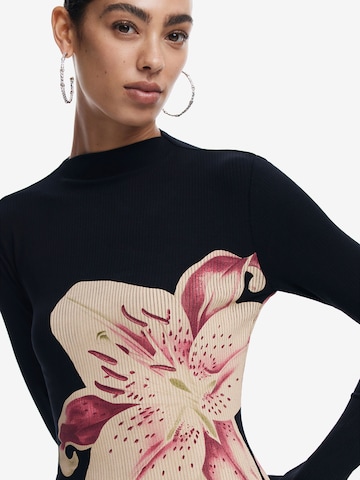 juoda Desigual Megzta suknelė