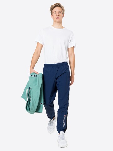 mėlyna Champion Authentic Athletic Apparel Siaurėjantis Sportinės kelnės