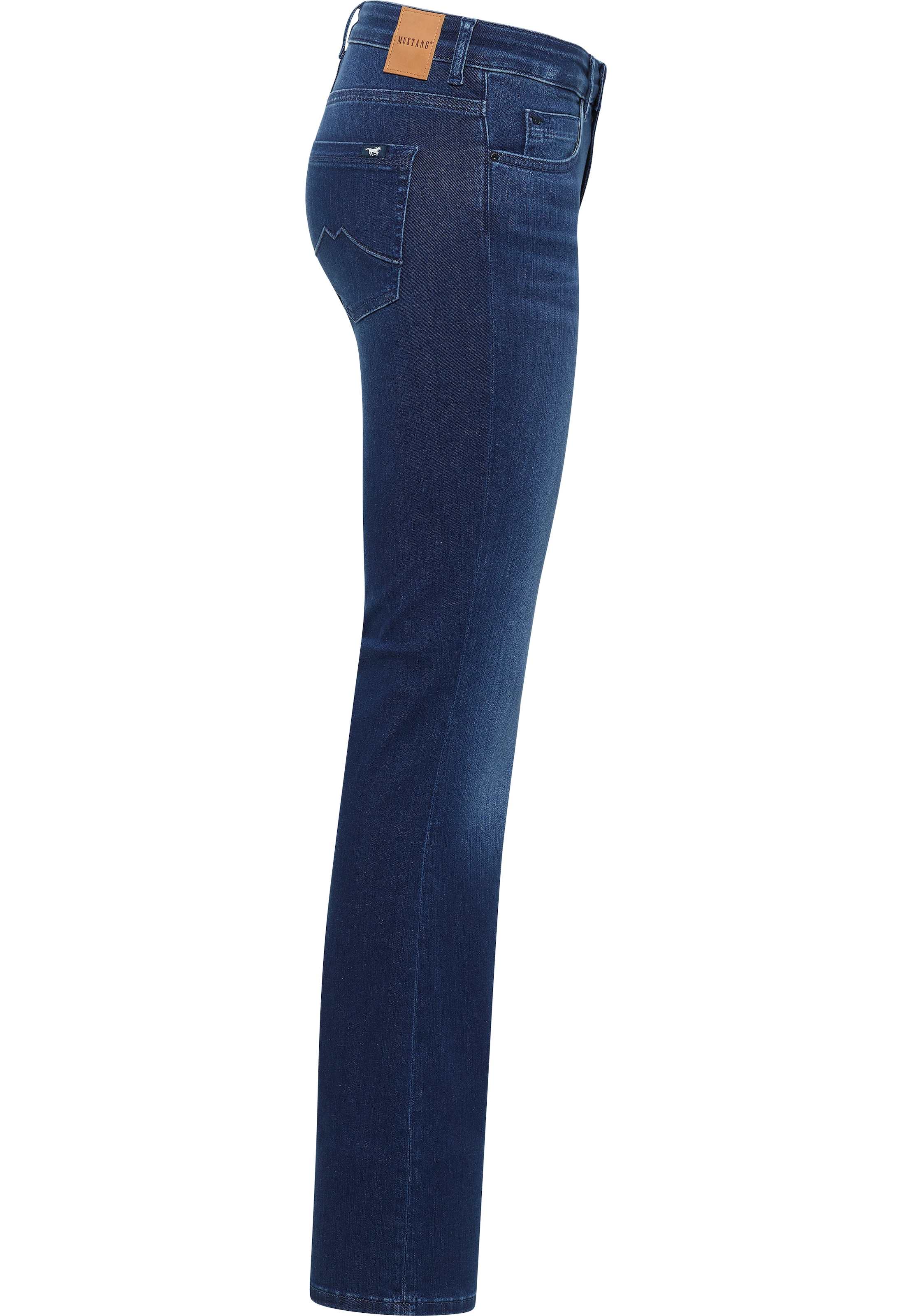 MUSTANG Flared Jeans 'Shelby' in Blue