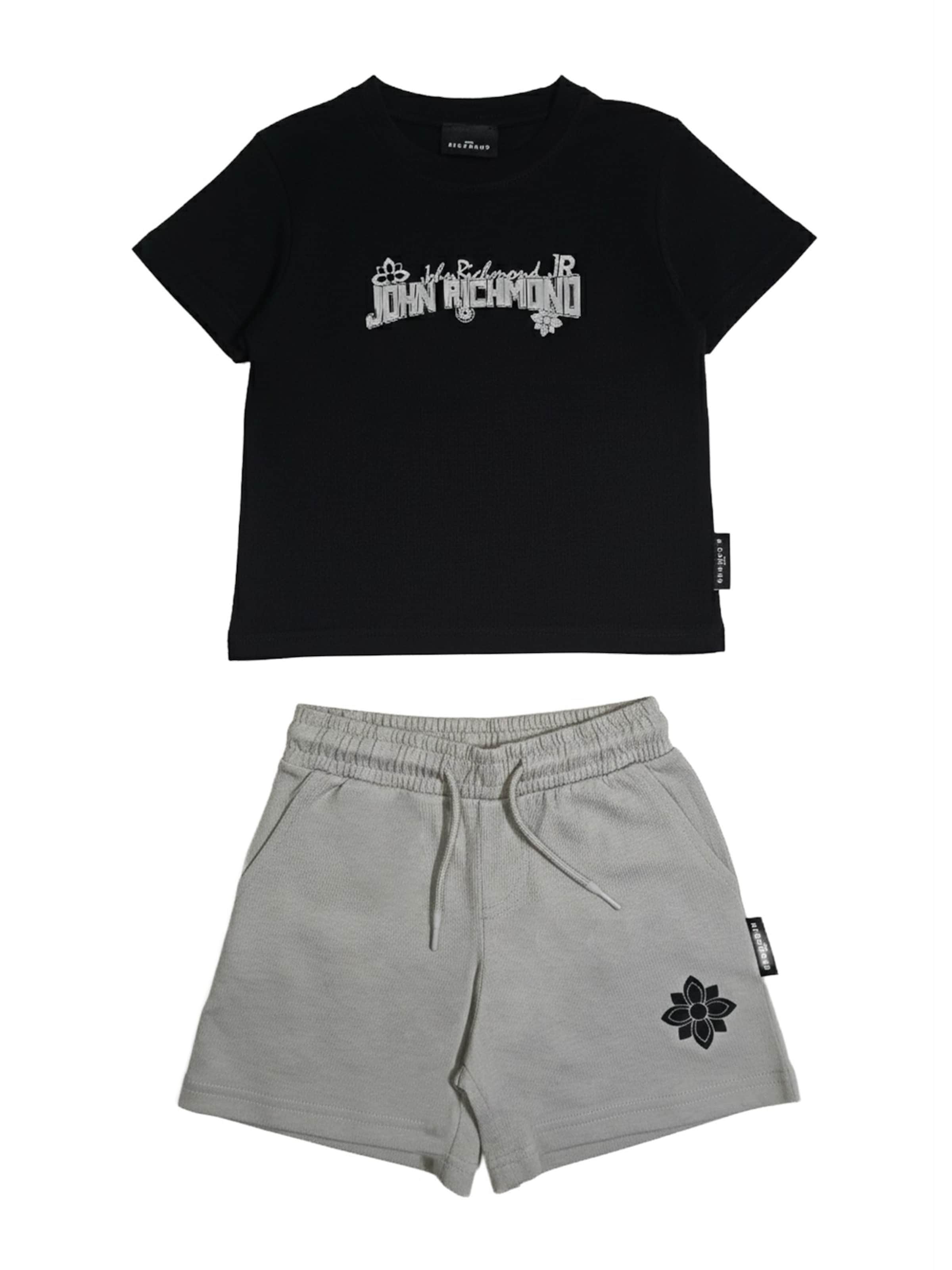 Set di John Richmond in nero: frontale